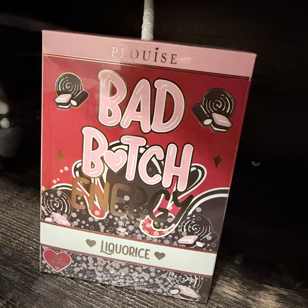 P.Louise Bad B*tch Energy Liquorice Lip Gloss - Red & Pink